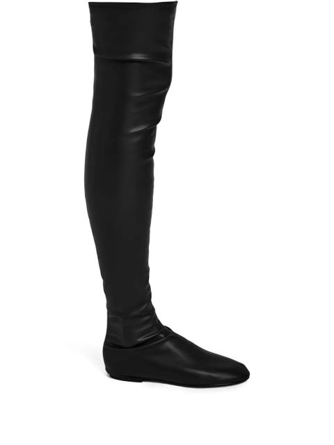 Proenza Schouler Tee over-the-knee boots - Black - zdjęcie produktu nr 1