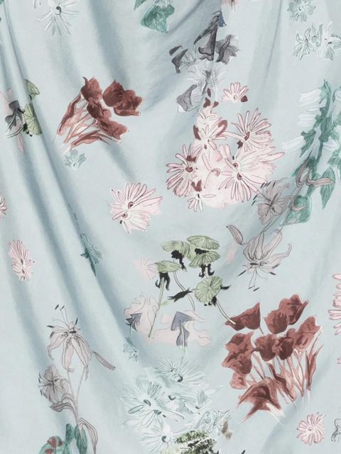 Altuzarra floral-print blouse - Blue