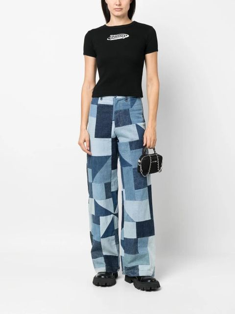 AMBUSH graphic-print cotton T-shirt - Black