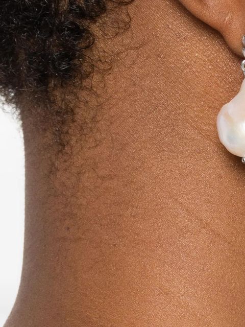 Magda Butrym Rose pearl earrings - Silver