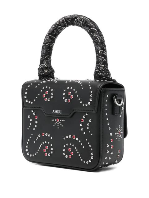 AMIRI micro MA Stud tote bag - Black