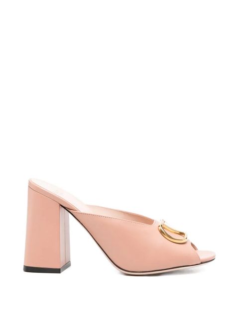 Valentino Garavani logo-embellishment sandals - Pink - zdjęcie produktu nr 1