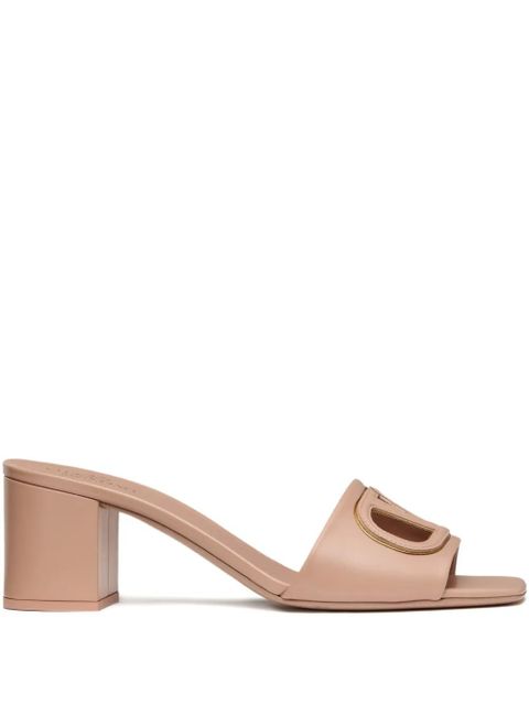 Valentino Garavani VLogo cut-out sandals - Pink - zdjęcie produktu nr 1