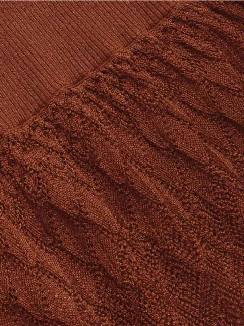 ZIMMERMANN Awaken metallic lace top - Brown - zdjęcie produktu nr 2