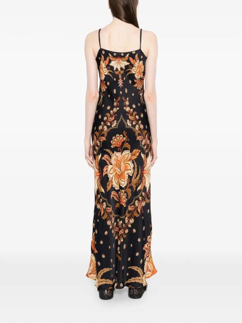 FARM Rio Majestic Garden maxi dress - Black