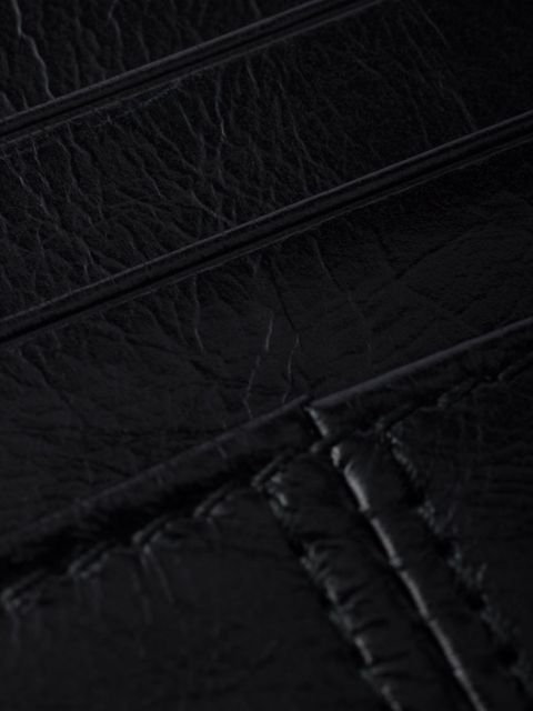 Prada leather card holder - Black