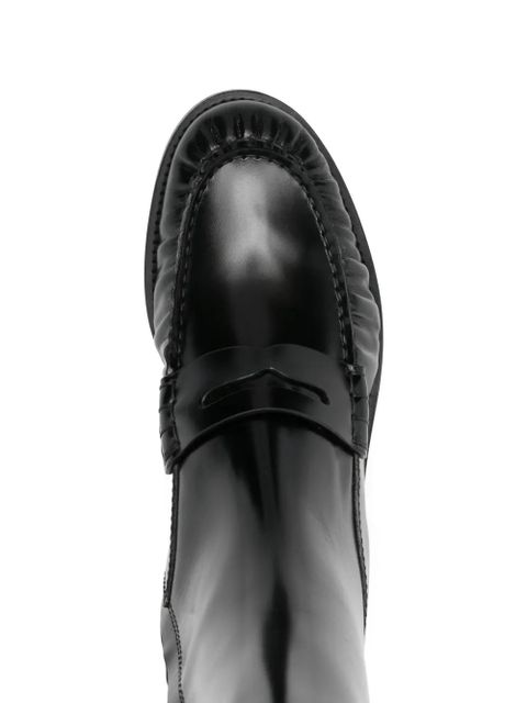 Prada zip ankle boots - Black