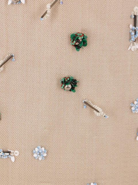 Christopher Esber beaded midi skirt - Neutrals