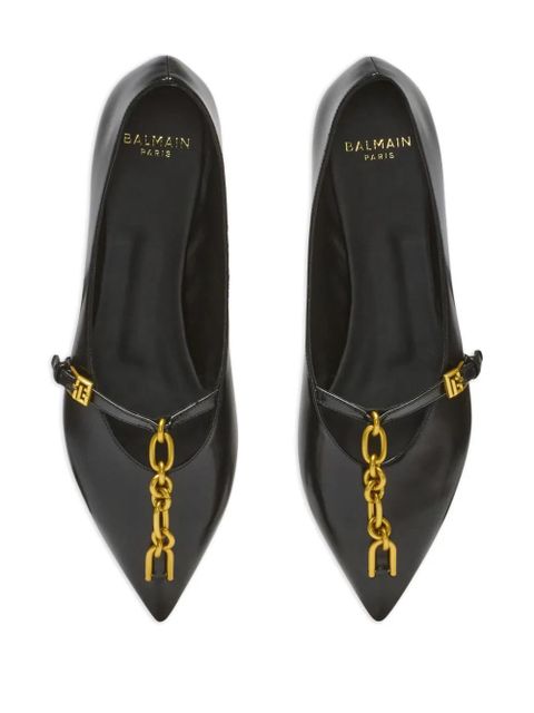 Balmain Sync ballet flats - Black
