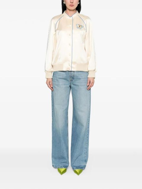Valentino Garavani embroidered bomber jacket - Neutrals - zdjęcie produktu nr 2