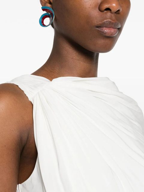 ROTATE BIRGER CHRISTENSEN cape mini dress - Neutrals