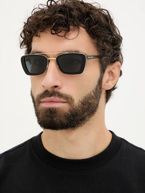 Saint Laurent okulary przeciwsłoneczne kolor czarny SL 825