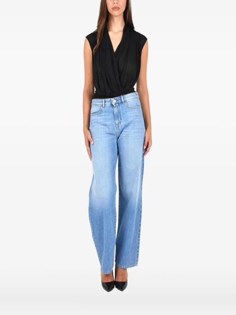 Max Mara Valle draped bodysuit - Black - zdjęcie produktu nr 1