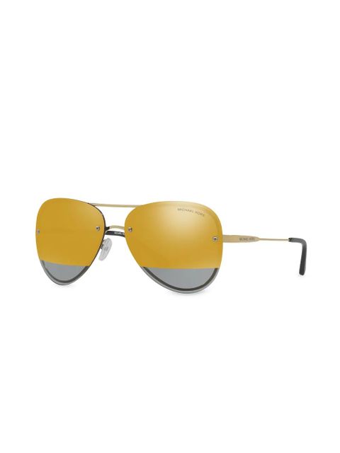 Michael Kors La Jolla aviator sunglasses - Gold - zdjęcie produktu nr 2