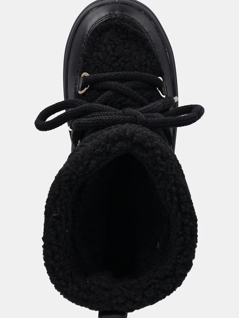 Tommy Hilfiger śniegowce FAUX SHEARLING SNOWBOOT kolor czarny FW0FW08788