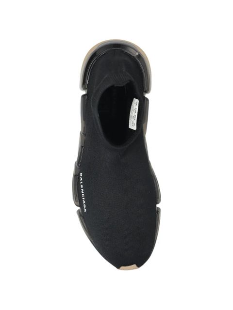 Balenciaga Speed 2.0 logo-lettering slip-on - Black