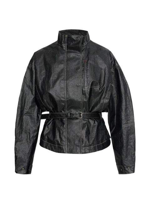 Jacquemus belted jacket - Black - zdjęcie produktu nr 1