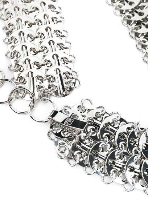 Rabanne chainmail adjustable belt - Silver - zdjęcie produktu nr 2