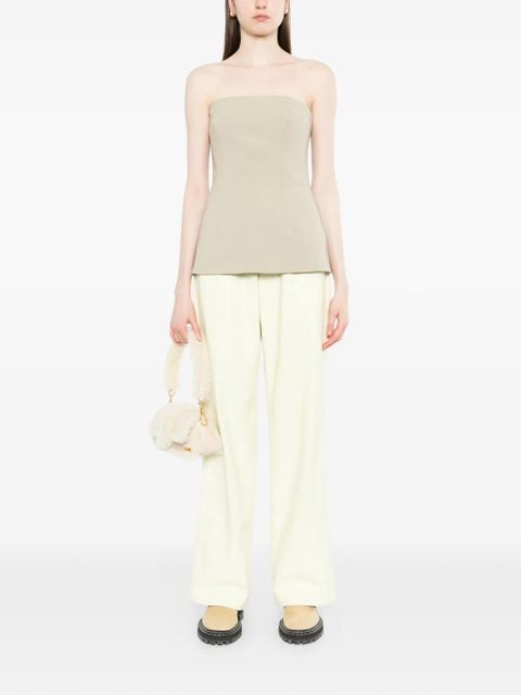 Nanushka Calie trousers - Yellow - zdjęcie produktu nr 2