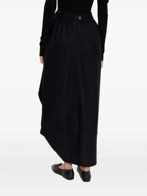 Vivienne Westwood ruffled pocketed asymmetrical skirt - Black