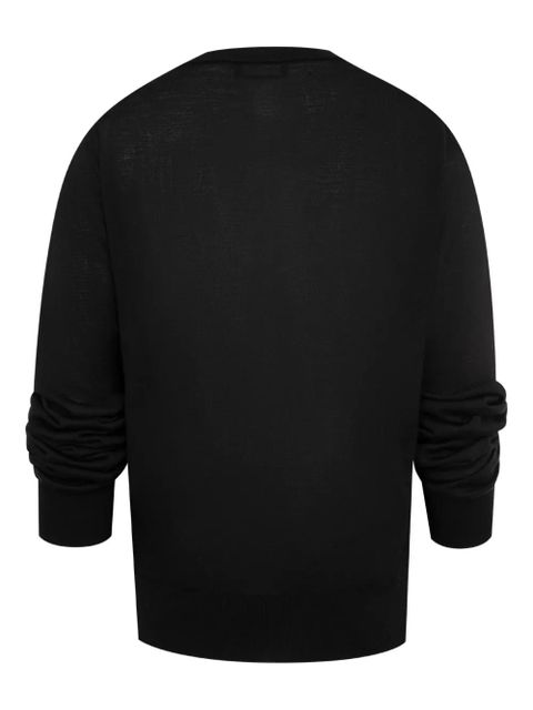 WARDROBE.NYC fine-knit jumper - Black - zdjęcie produktu nr 2