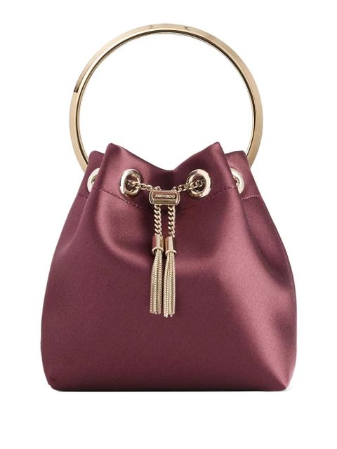 Jimmy Choo Bon Bon bucket mini bag - Red - zdjęcie produktu nr 1