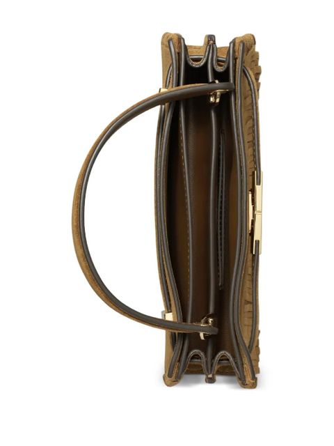 Tory Burch mini Lee Radziwill tote bag - Brown