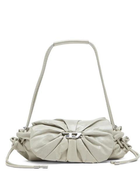 Diesel Scrunch-D leather shoulder bag - White - zdjęcie produktu nr 1