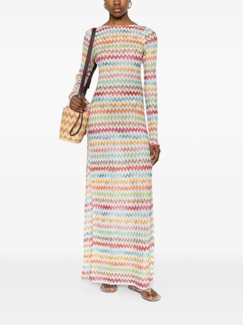 Missoni zigzag-pattern cover-up - White - zdjęcie produktu nr 2