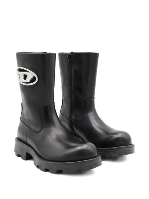 Diesel D-Hammer biker boots - Black