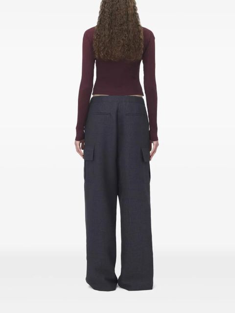 Alexander McQueen chain-detail ribbed top - Red - zdjęcie produktu nr 2