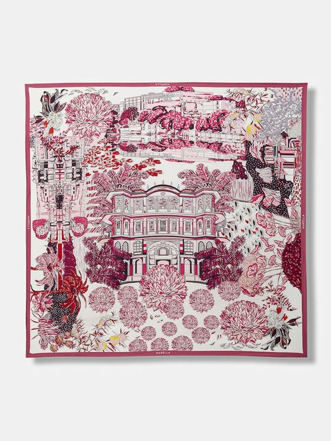 Marella chusta damska jedwabna MLAGETTO - zdjęcie produktu nr 1