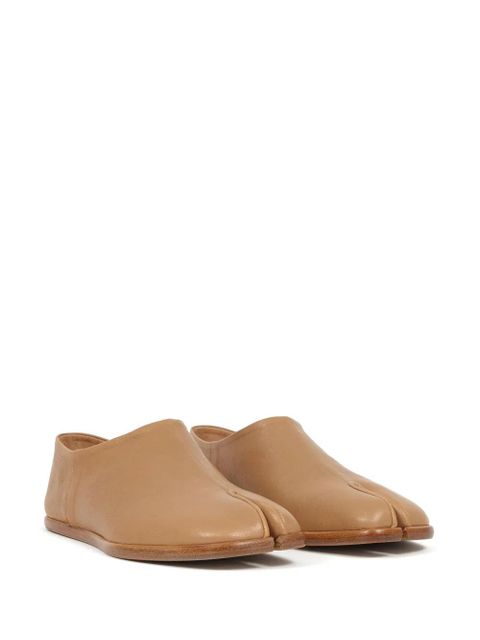 Maison Margiela Tabi leather babouche shoes - Brown - zdjęcie produktu nr 2