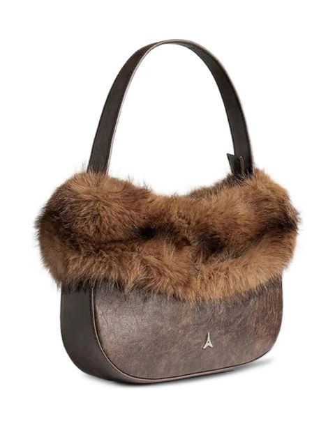 Manière De Voir leather mini bag - Brown