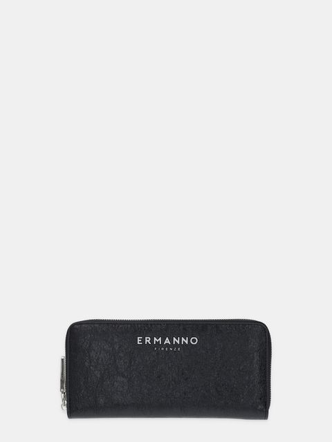 ERMANNO Firenze portfel damski kolor czarny 12600397 - zdjęcie produktu nr 1