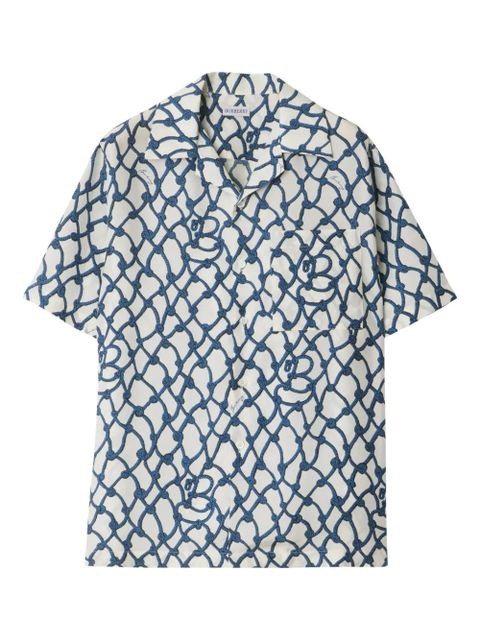 Burberry Knot-print shirt - White - zdjęcie produktu nr 1