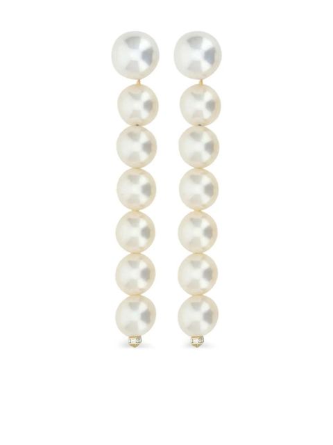 Magda Butrym pearl drop earrings - White - zdjęcie produktu nr 1