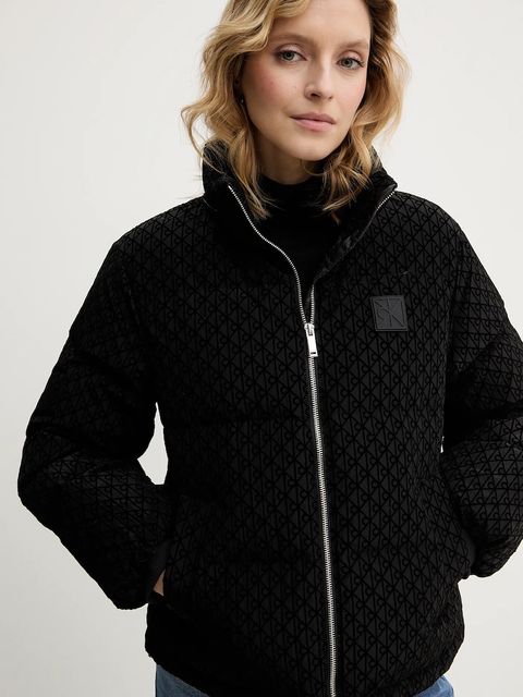 Calvin Klein kurtka puchowa kolor czarny zimowa LV044E516G