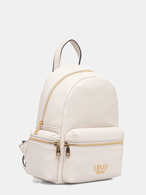 Liu Jo plecak damski kolor beżowy mały z aplikacją AF5136.E0058 - zdjęcie produktu nr 2