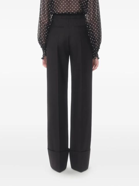 Valentino Garavani virgin wool trousers - Black