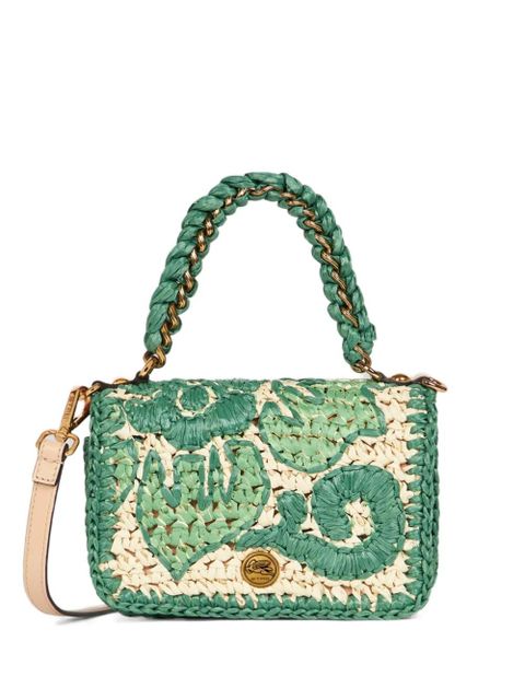 ETRO raffia mini bag - Green - zdjęcie produktu nr 1