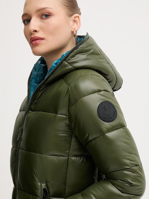 Save The Duck kurtka LOIS kolor zielony zimowa D38090W.LOVE21