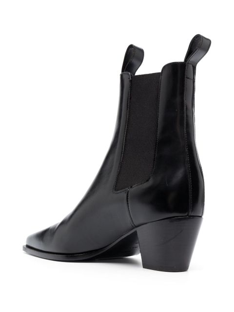 TOTEME 50mm The City cowboy boots - Black