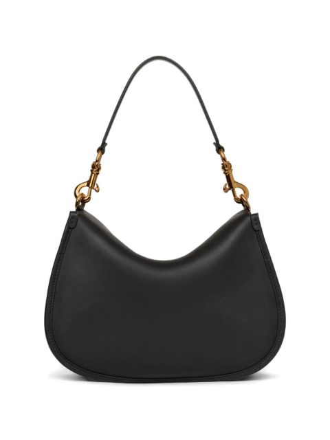 ETRO medium Pony studded leather shoulder bag - Black