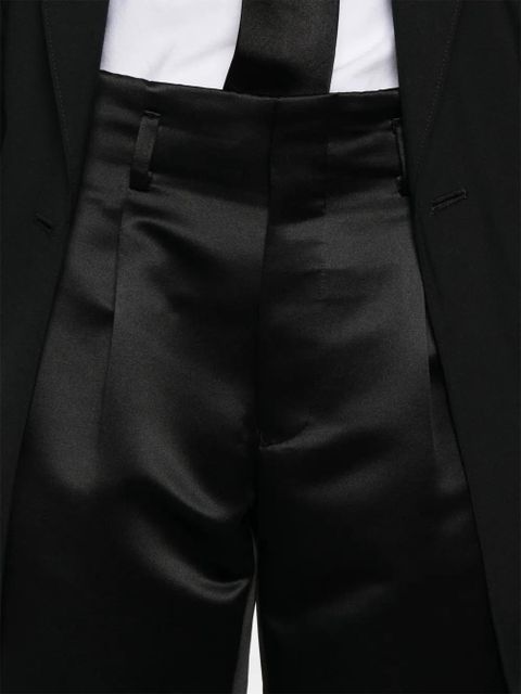 Comme Des Garçons cropped tailored trousers - Black