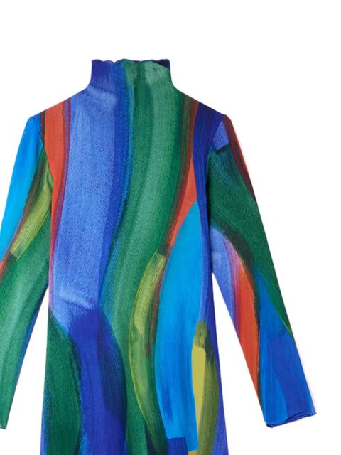 Sunnei Pennellata midi dress - Blue - zdjęcie produktu nr 2