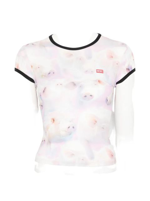 Diesel T-unkp printed T-shirt - White - zdjęcie produktu nr 1