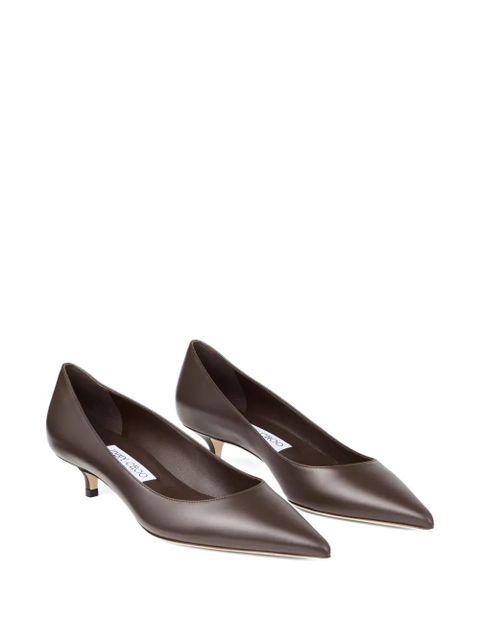 Jimmy Choo Amelia pointed-toe pumps - Brown - zdjęcie produktu nr 2