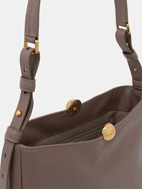 Furla torebka skórzana kolor beżowy WB01403.BX3168.MA200