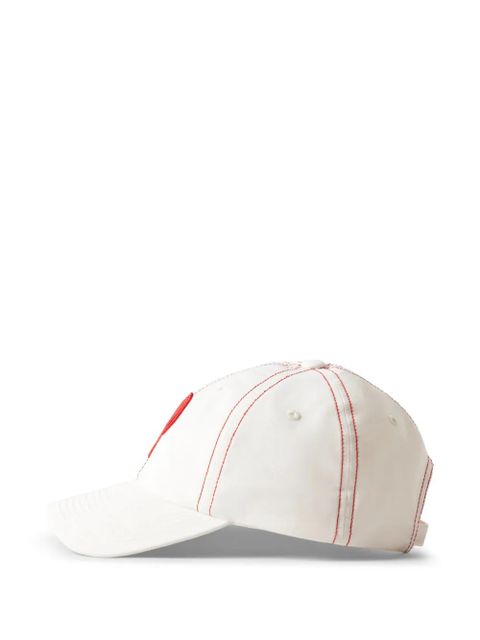 Claudie Pierlot embroidered-logo hat - White